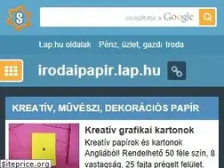 Sites similar to irodaipapir.lap.hu