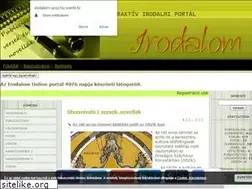Sites similar to irodalom.ucoz.hu