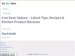 Sites similar to iron-door-saloon.com