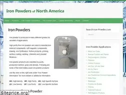 Sites similar to iron-powder.com