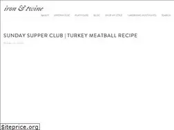 Sites similar to ironandtwine.com