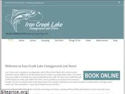 Sites similar to ironcreeklake.com