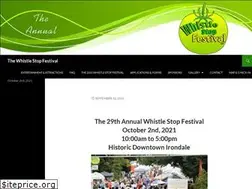 Sites similar to irondalewhistlestopfestival.com