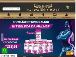 Sites similar to ironfightsuplementos.com.br