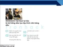 Sites similar to ironhackvietnam.edu.vn