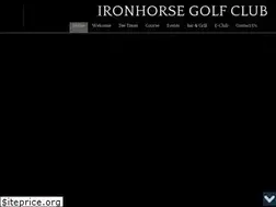 Sites similar to ironhorsegc.com