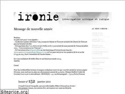 Sites similar to ironie.free.fr