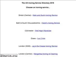 Sites similar to ironingservice.net