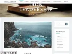 Sites similar to ironleader.org