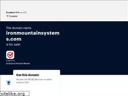 Sites similar to ironmountainsystems.com