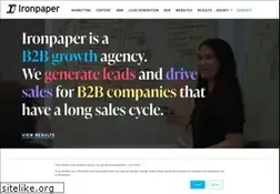 Sites similar to ironpaper.com