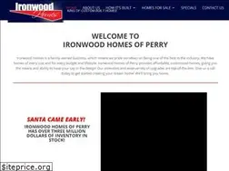 Sites similar to ironwoodhomesofperry.com