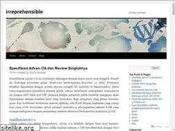 Sites similar to irreprehensible.wordpress.com