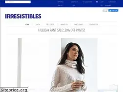 Sites similar to irresistibles.com