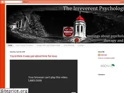 Sites similar to irreverentpsychologist.blogspot.com