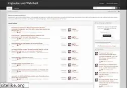Sites similar to irrglaube-und-wahrheit.de