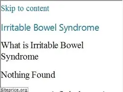 Sites similar to irritablebowelsyndromeinfo.com