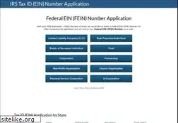 Sites similar to irs-taxid-number.com