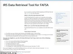 Sites similar to irsdataretrievaltool.com