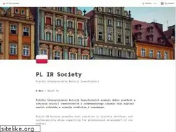 Sites similar to irsociety.pl