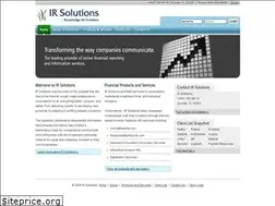 Sites similar to irsolutions.com
