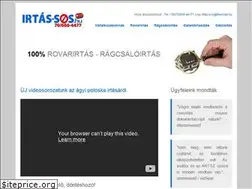 Sites similar to irtas-sos.hu