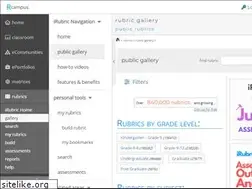 Sites similar to irubric.com