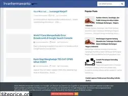 Sites similar to irvanhermawanto.blogspot.com