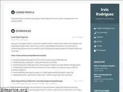 Sites similar to irvicrodriguez.com