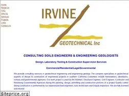 Sites similar to irvinegeotech.com
