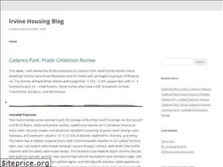 Sites similar to irvinehousingblog.com