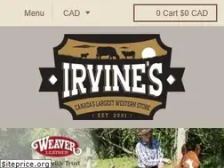 Sites similar to irvinesaddles.ca