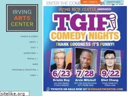 Sites similar to irvingartscenter.com