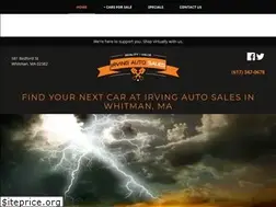 Sites similar to irvingautosales.net