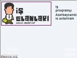 Sites similar to is-elanlari.net