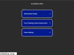 Sites similar to is-great.net