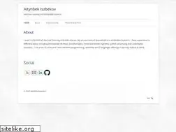 Sites similar to isabekov.pro
