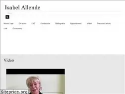 Sites similar to isabelallende.it