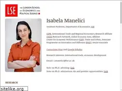 Sites similar to isabelamanelici.com