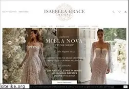 Sites similar to isabellagracebridal.com