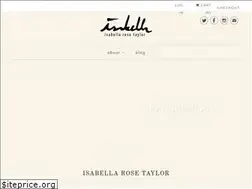 Sites similar to isabellarosetaylor.com