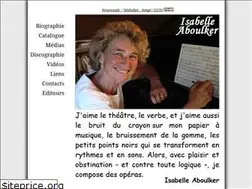 Sites similar to isabelle-aboulker.com
