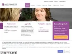 Sites similar to isabellegaudette.com