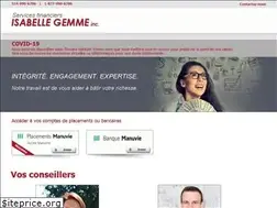 Sites similar to isabellegemme.ca
