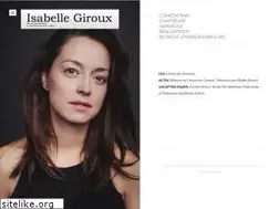 Sites similar to isabellegiroux.net