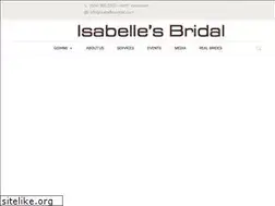 Sites similar to isabellesbridal.com