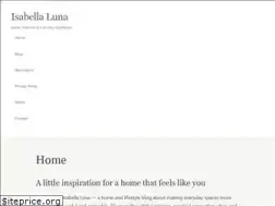 Sites similar to isabelluna.com