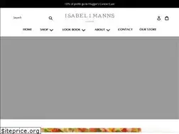 Sites similar to isabelmanns.com