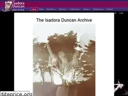 Sites similar to isadoraduncanarchive.org