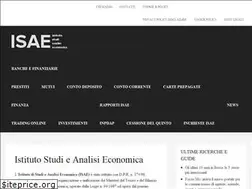 Sites similar to isae.it